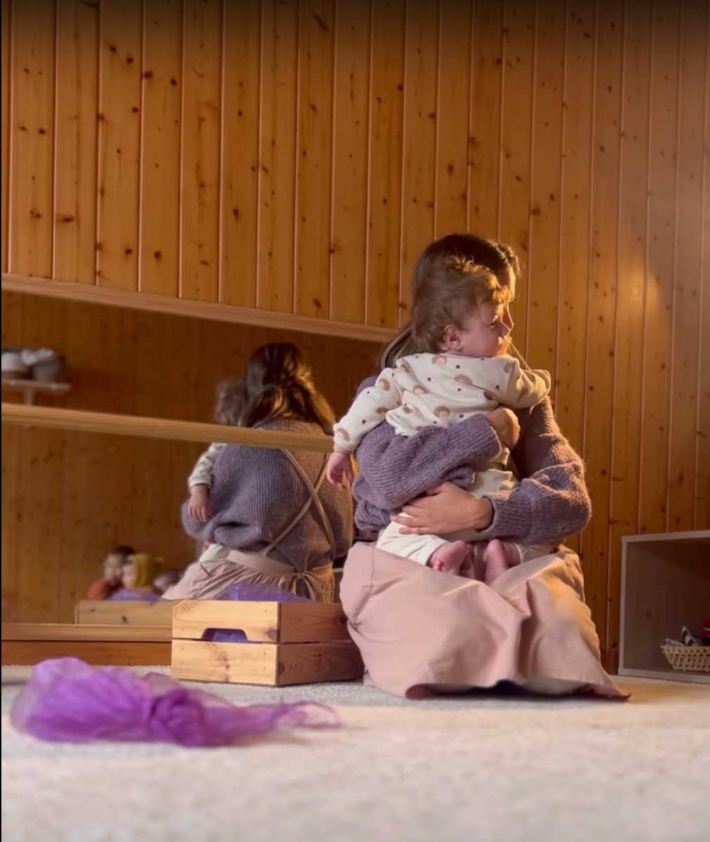 Los bebés están en manos de profesionales con años de experiencia